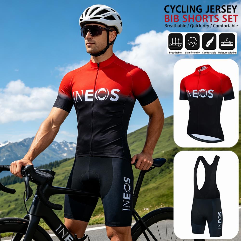 Mountain Biking Shorts - 2026 INEOS Bicycle Short Sleeve Cycling