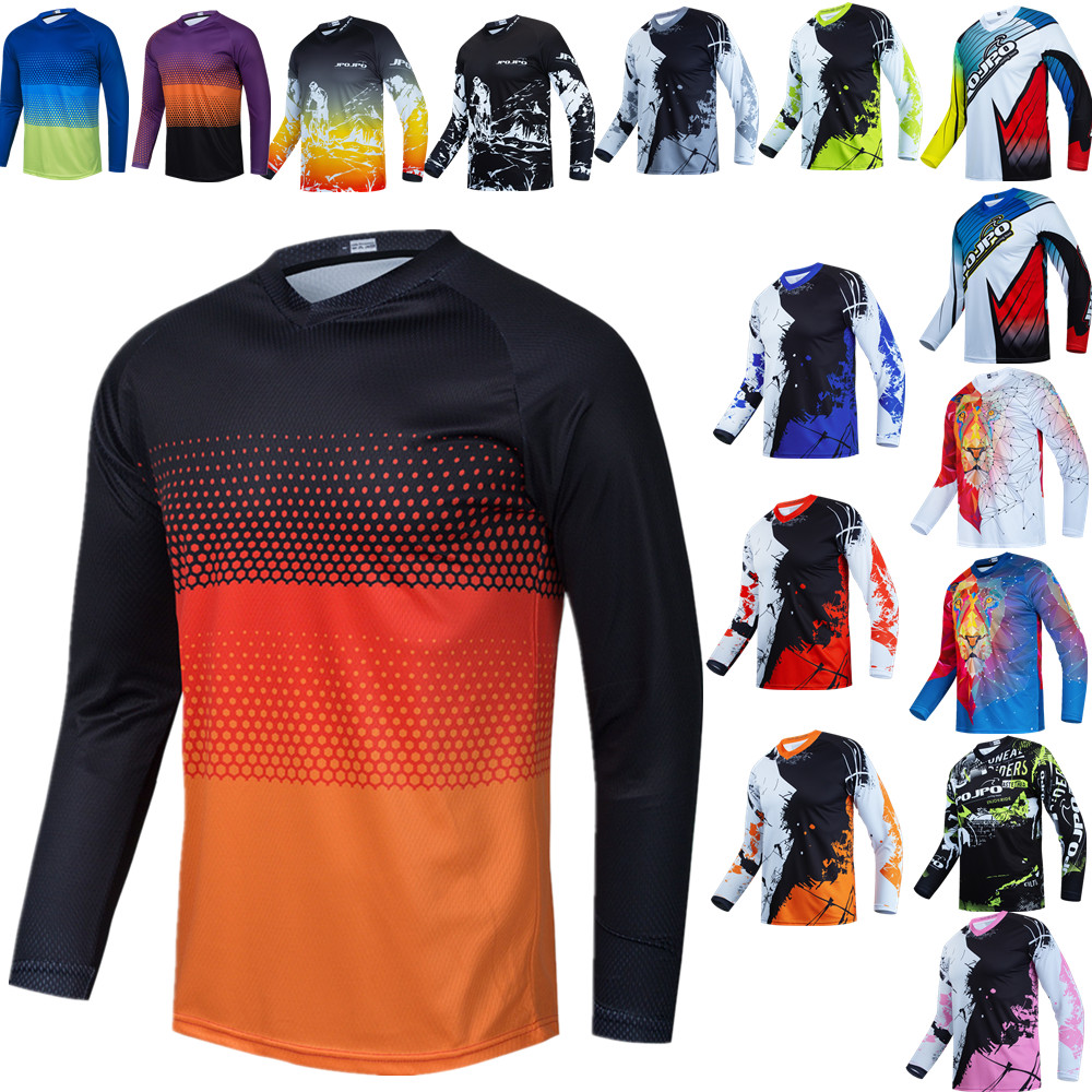 Dirt Bike Jersey Youth Long Sl - Mountain Biking For Kids ulasan dan harga