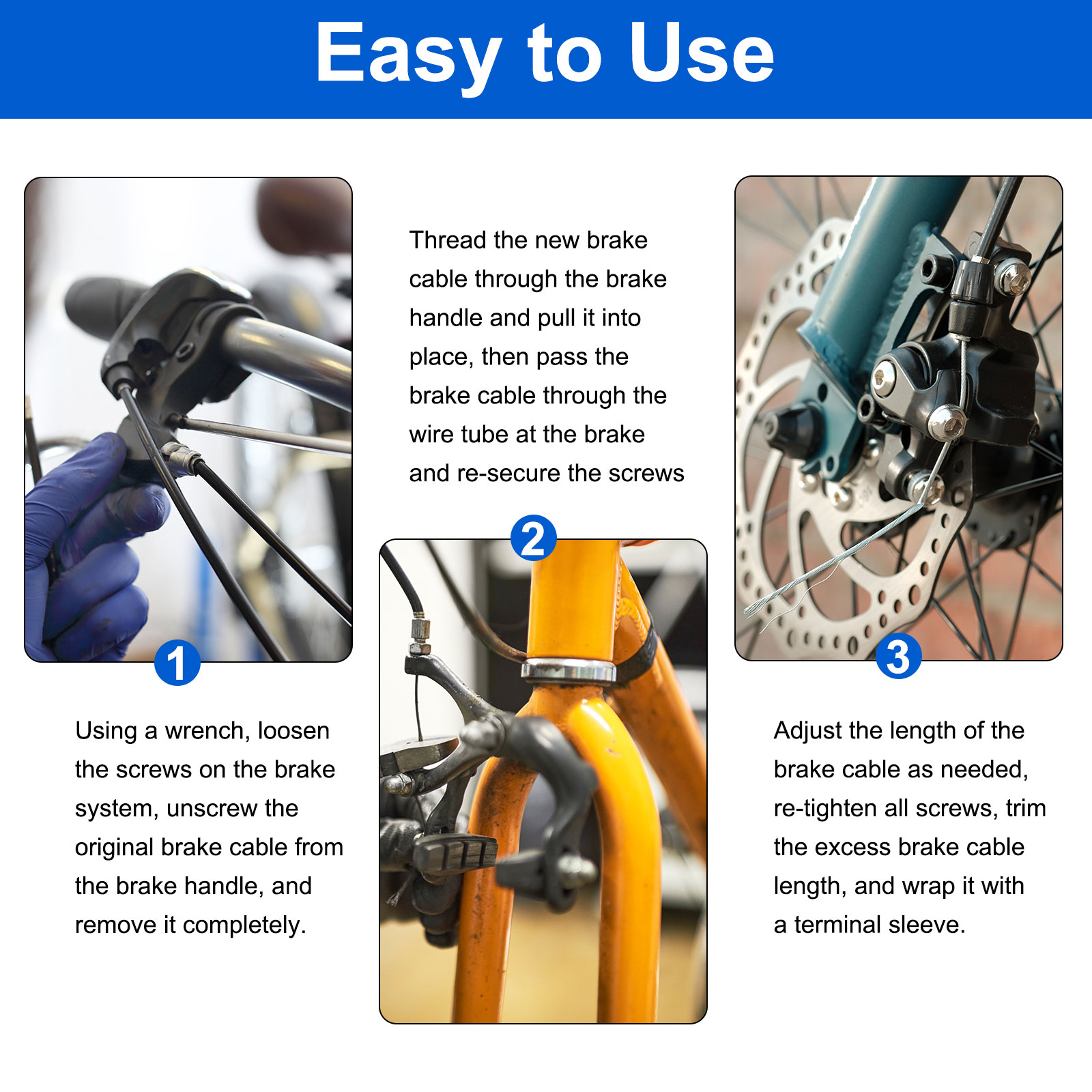 Uxcell 2m/2.5m Bike Brake & Sh - Mountain Biking Stuff ulasan dan harga