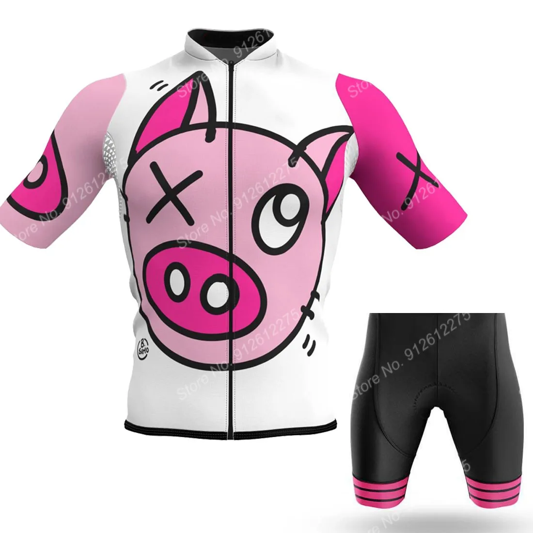 Set Cartoon Comic Pig 2023 Cyc - Mountain Biking Shorts ulasan dan harga