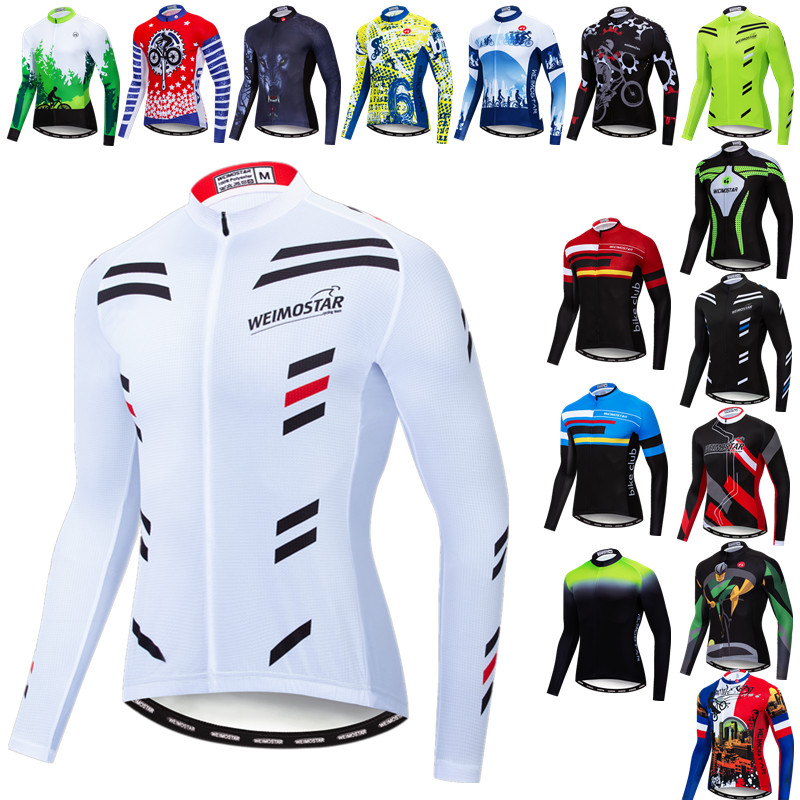Pro Team Cycling Jersey Long S - Mountain Biking Jacket ulasan dan harga