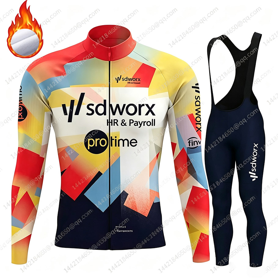 SD Worx 2026 Team-Thermal Flee - Mountain Biking Jacket ulasan dan harga