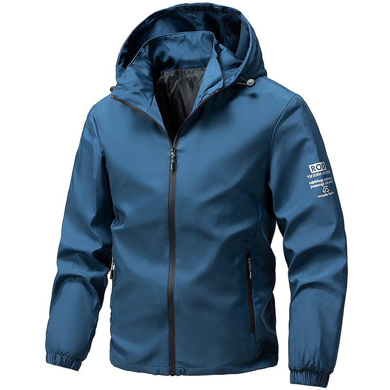 Men Jacket Hooded Outdoor Fish - Mountain Biking Jacket ulasan dan harga