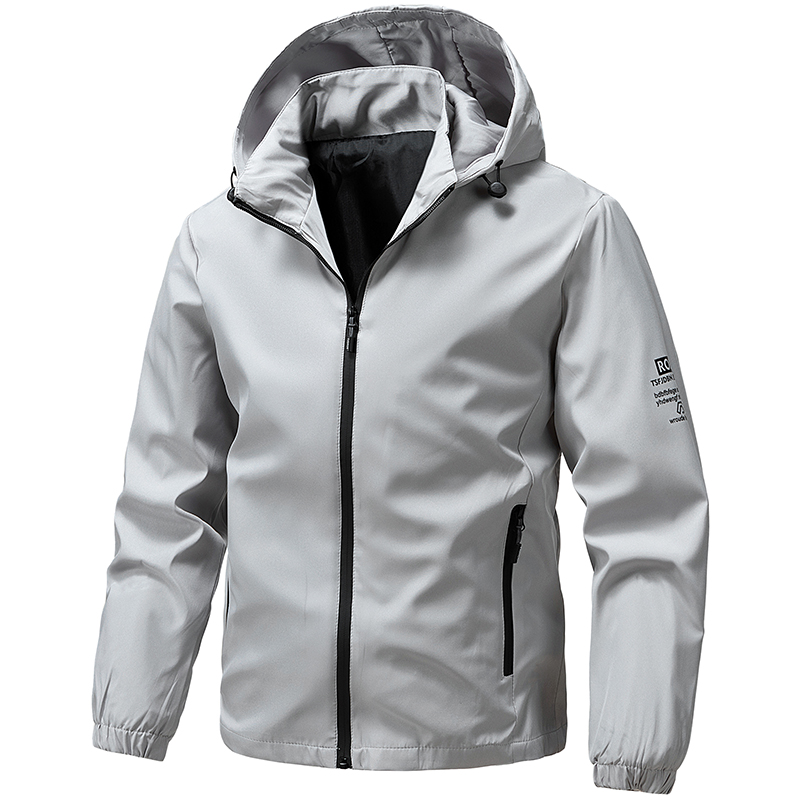 Men Jacket Hooded Outdoor Fish - Mountain Biking Jacket ulasan dan harga