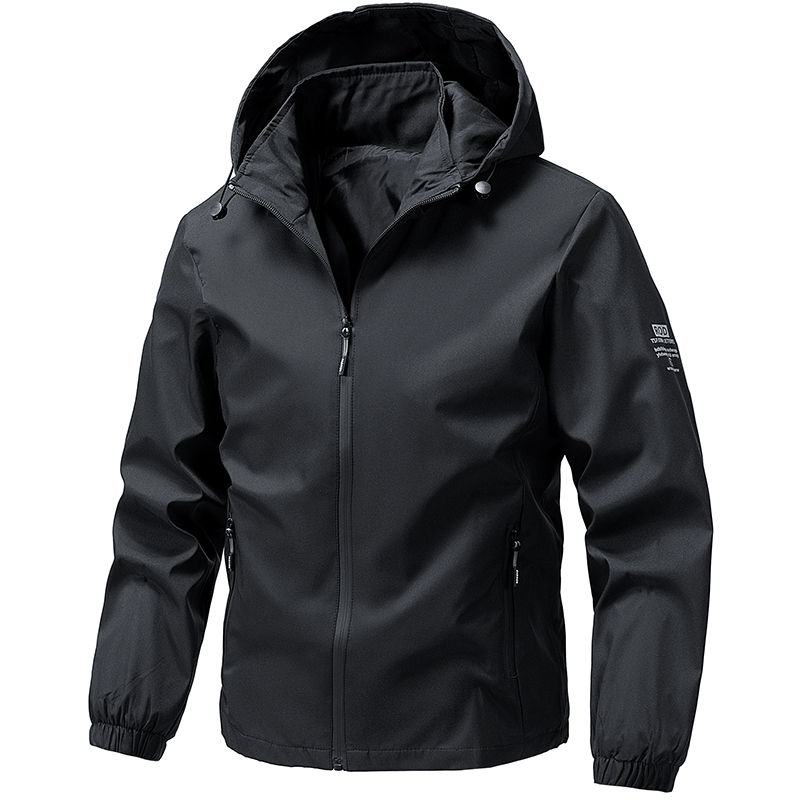 Men Jacket Hooded Outdoor Fish - Mountain Biking Jacket ulasan dan harga