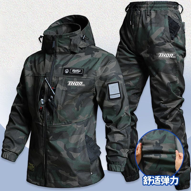 THORSOL Cycling Jacket Set Men - Mountain Biking Jacket ulasan dan harga